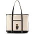  Bear Shopper Tas 32.5 cm variant ecru-black