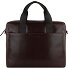  Romano Koffer Leer 38 cm Laptop compartiment variant braun