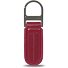 Keyring Sleutel portemonnee Leer 10 cm variant carmine red