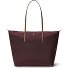  Keaton Shopper Tas 45.5 cm variant dark garnet lauren tan