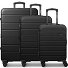  Miami 4 wielen Kofferset 3-delig met uitbreidingsplooi variant black