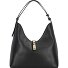  Goccia Schoudertas Leder 30 cm variant nero