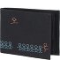  New Cryptan Portemonnee RFID-bescherming 8.5 cm variant schwarz-jumping-jack cyan