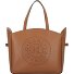 Circle Shopper Tas Leer 37 cm variant dark tan  Circle Shopper Tas Leer 37 cm variant dark tan