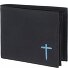  New Cryptan Portemonnee RFID-bescherming 12 cm variant schwarz-freedom cross cyan