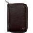  Capri Portemonnee RFID-bescherming Leer 8 cm variant dunkelbraun