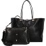  Axtell omkeerbare shopper tas 35 cm variant black - black python