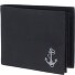  New Cryptan Portemonnee RFID-bescherming 12 cm variant schwarz-freedom anchor grey
