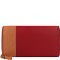  Nappa Portemonnee RFID-bescherming Leer 19.5 cm variant red-tan