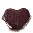 Fashion Schoudertas Leer 19 cm variant port red Fashion Schoudertas Leer 19 cm variant port red