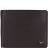  Polo Portemonnee RFID-bescherming Leder 12.5 cm variant dunkelbraun