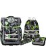  Ergo Compacto Schooltas set 5-delig variant Techno