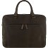  Luca Koffer Leer 39 cm Laptop compartiment variant braun