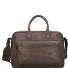Nasty Cowboys Franklin Briefcase Leer 40 cm Laptopcompartiment variant stonegrey  Nasty Cowboys Franklin Briefcase Leer 40 cm Laptopcompartiment variant stonegrey