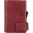  SecWal 2 Creditcard etui Portemonnee RFID Leer 9 cm variant rot