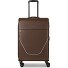  taska 4 wielen Trolley M 65 cm met uitbreidingsplooi variant coffee