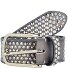 Studded riem leer variant taupe | 85 cm Studded riem leer variant taupe | 85 cm