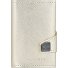  Click & Slide Creditcardetui Portemonnee RFID Leer 6,5 cm variant Aluminium Core silver
