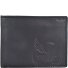  Nepal Portemonnee RFID Leer 12 cm variant schwarz