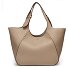  Lenah Shopper Tas Leer 40 cm variant open brown