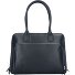  Milano Schoudertas Leer 43 cm Laptop compartiment variant schwarz