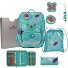 ErgoFlex schooltas set 5st. variant Butterfly Garden  ErgoFlex schooltas set 5st. variant Butterfly Garden