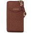 Bologna Leren Zip-Around Portemonnee Mobiel Telefoonhoesje Leer 19 cm variant brown-2
