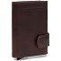  Portland Kredietkaart etui RFID-bescherming Leer 7 cm variant braun