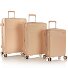 Pastel 4 wielen Kofferset 3-delig met uitbreidingsplooi variant nude  Pastel 4 wielen Kofferset 3-delig met uitbreidingsplooi variant nude