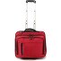  2 wielen Zakelijke trolley 38 cm Laptopvak variant rot