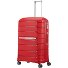  Flux 4 wielen Trolley 75 cm met uitbreidingsplooi variant red