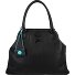  Isa Handtas Leer 37 cm variant black