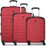 Amplar Evo 4 wielen Kofferset 3-delig met uitbreidingsplooi variant ruby Amplar Evo 4 wielen Kofferset 3-delig met uitbreidingsplooi variant ruby