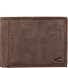  Vietnam Portemonnee RFID-bescherming Leder 9 cm variant braun