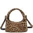 Greta Mini Essential Handtas Leer 23 cm variant leo print Greta Mini Essential Handtas Leer 23 cm variant leo print