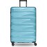  Reis trolley op 4 wielen L 75 cm met uitbreidingsplooi variant glacier blue metallic