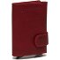  Portland Kredietkaart etui RFID-bescherming Leer 7 cm variant rot
