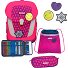Sunny II Neon Safety Schooltas set 4-delig variant pink glow Sunny II Neon Safety Schooltas set 4-delig variant pink glow
