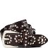  Studded belt Leder variant dark brown | 95 cm