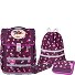  Perfecto Schooltas set 5-delig variant Ruby