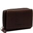  Sorraia Portemonnee RFID-bescherming Leder 12 cm variant brown