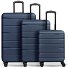  Munich 4.0 4-wiel kofferset, 3-delig met stretchvouw variant dark blue dull