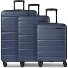 Munich 4.0 4 wielen Kofferset 3-delig met uitbreidingsplooi variant dark blue dull