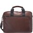  Charles Koffer Leer 39 cm Laptop compartiment variant brown