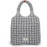 Unio Shopper Bubble Shopper Tas 43 cm variant light grey Unio Shopper Bubble Shopper Tas 43 cm variant light grey