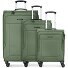 Melbourne 3.0 4-wiel kofferset, 3-delig, met rekbare vouw variant olive Melbourne 3.0 4-wiel kofferset, 3-delig, met rekbare vouw variant olive