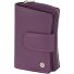  Sponsachtig portefeuille leer 8,5 cm variant purple