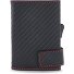 RFID Leren Etui 9 cm variant schwarz-rot RFID Leren Etui 9 cm variant schwarz-rot