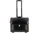  2 wielen Pilotentrolley Leder 39 cm Laptopvak variant schwarz