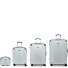Balance XP 4 wielen Kofferset 4-delig met uitbreidingsplooi variant silber Balance XP 4 wielen Kofferset 4-delig met uitbreidingsplooi variant silber